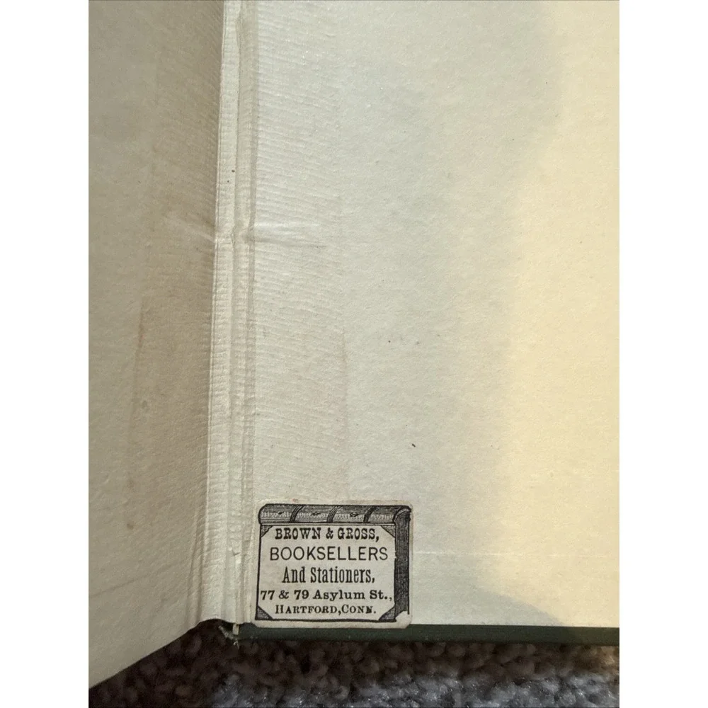 The Wedgewood 1875 Eliza Meteyard Split Binding Authentic Wastepaper Hartford Co